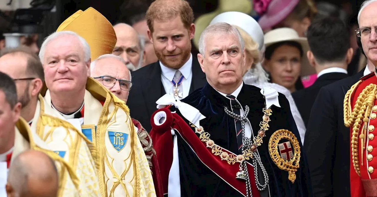 Harry und Prinz Andrew von Palastmitarbeitern mit bösen Spitznamen verspottet