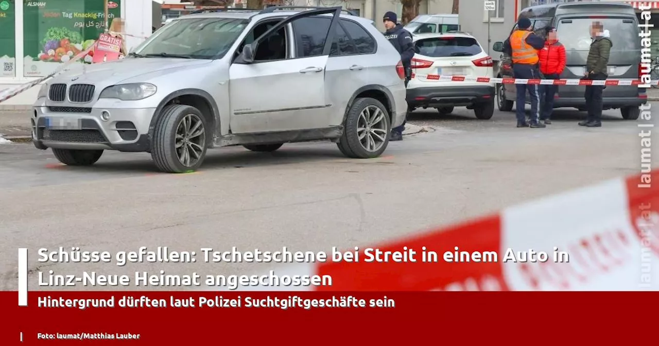 Tschetschene bei Streit in Auto in Linz angeschossen