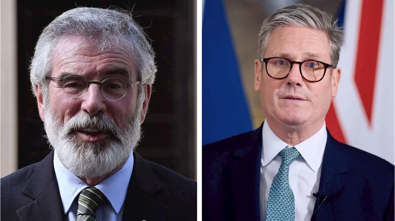 Gerry Adams Could Receive Compensation for Unlawful Detention Under Legacy Act Repeal