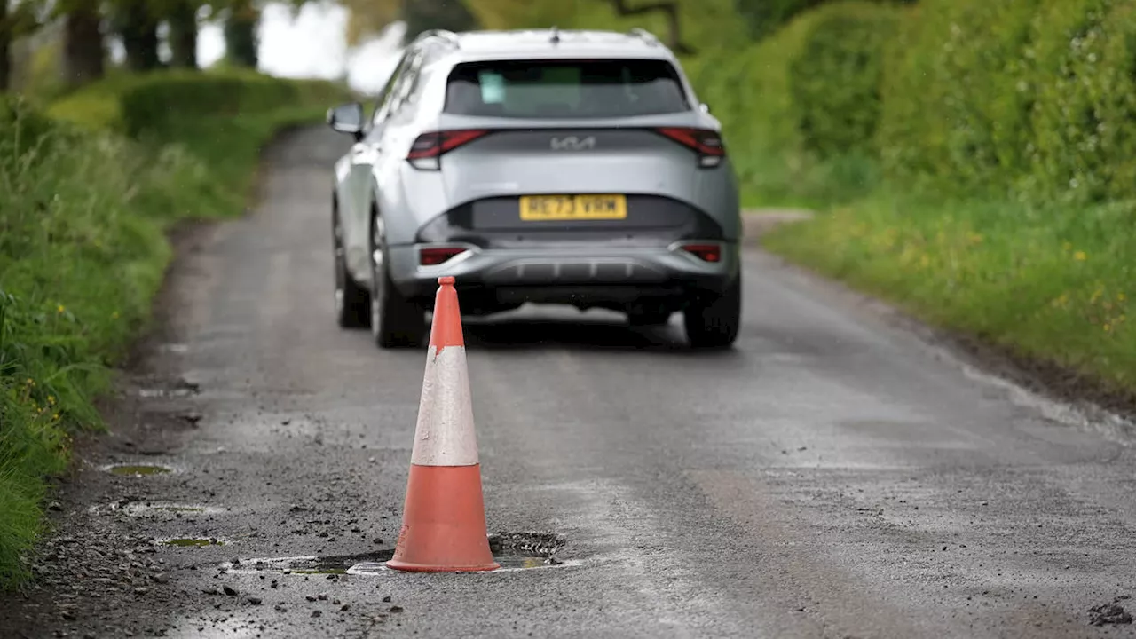 Total cost of repairing vehicles damaged by potholes hits record high, figures show