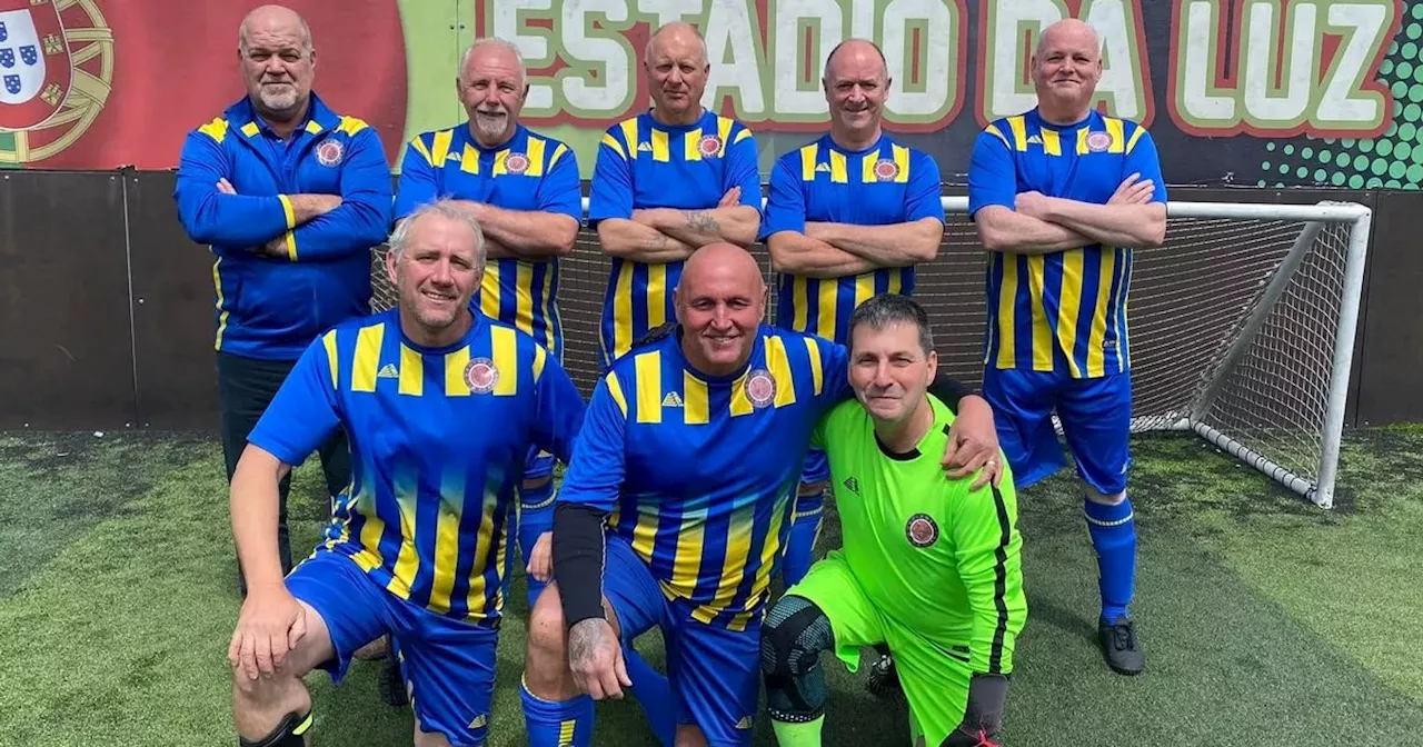 Leeds 'walking football club' where even 72 year olds lace up their boots