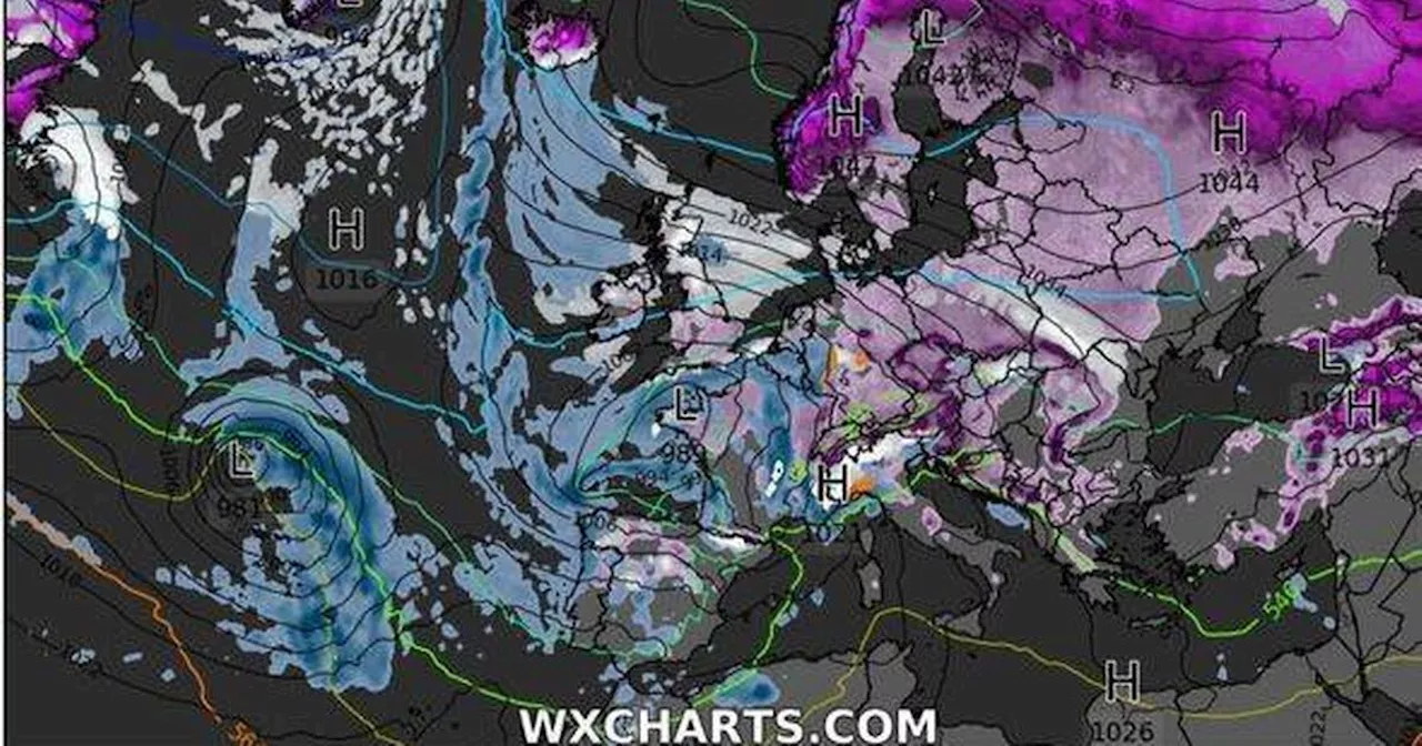 UK braced for another Beast from the East as heavy snow and ice threaten travel disruption