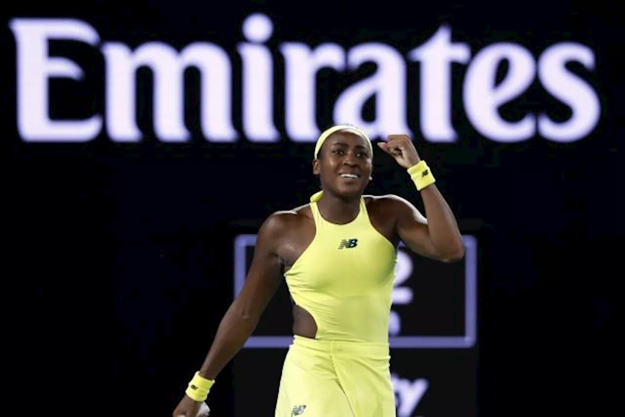 Coco Gauff se qualifie pour le troisième tour de l'Open d'Australie