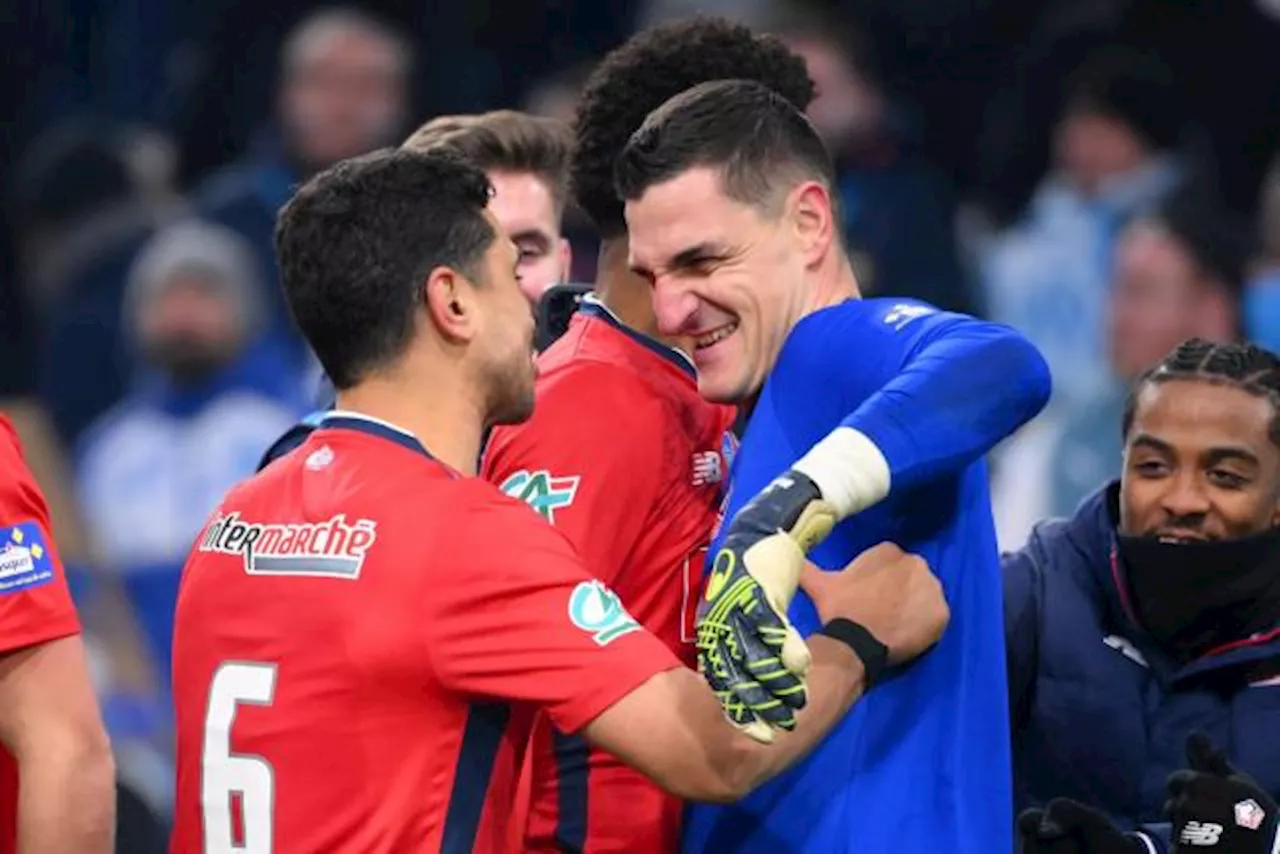 Mannone, L'Heros de Lille contre Marseille en Coupe de France