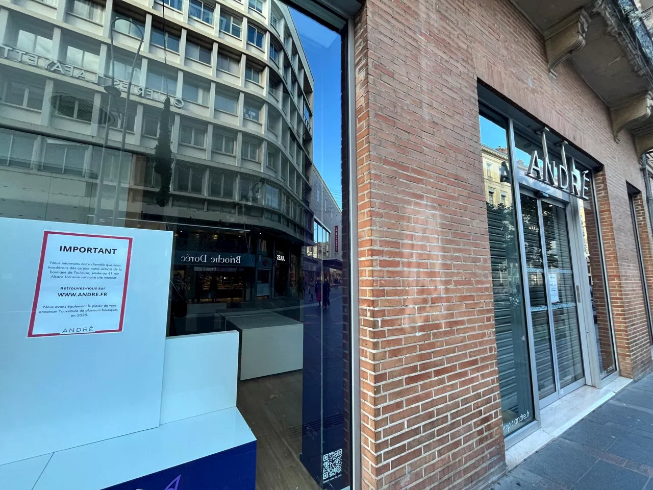 Cette marque de chaussures n'existe désormais plus à Toulouse, elle a fermé sa dernière boutique