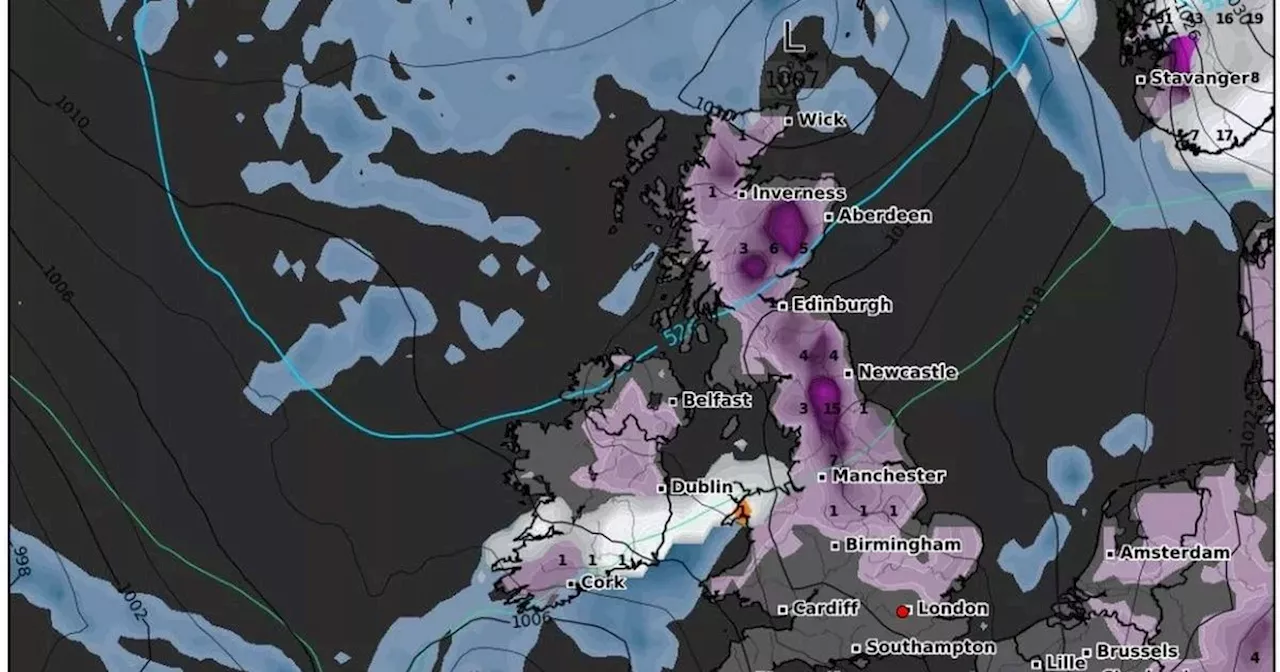 UK braced for 36 hours of snow and strong winds