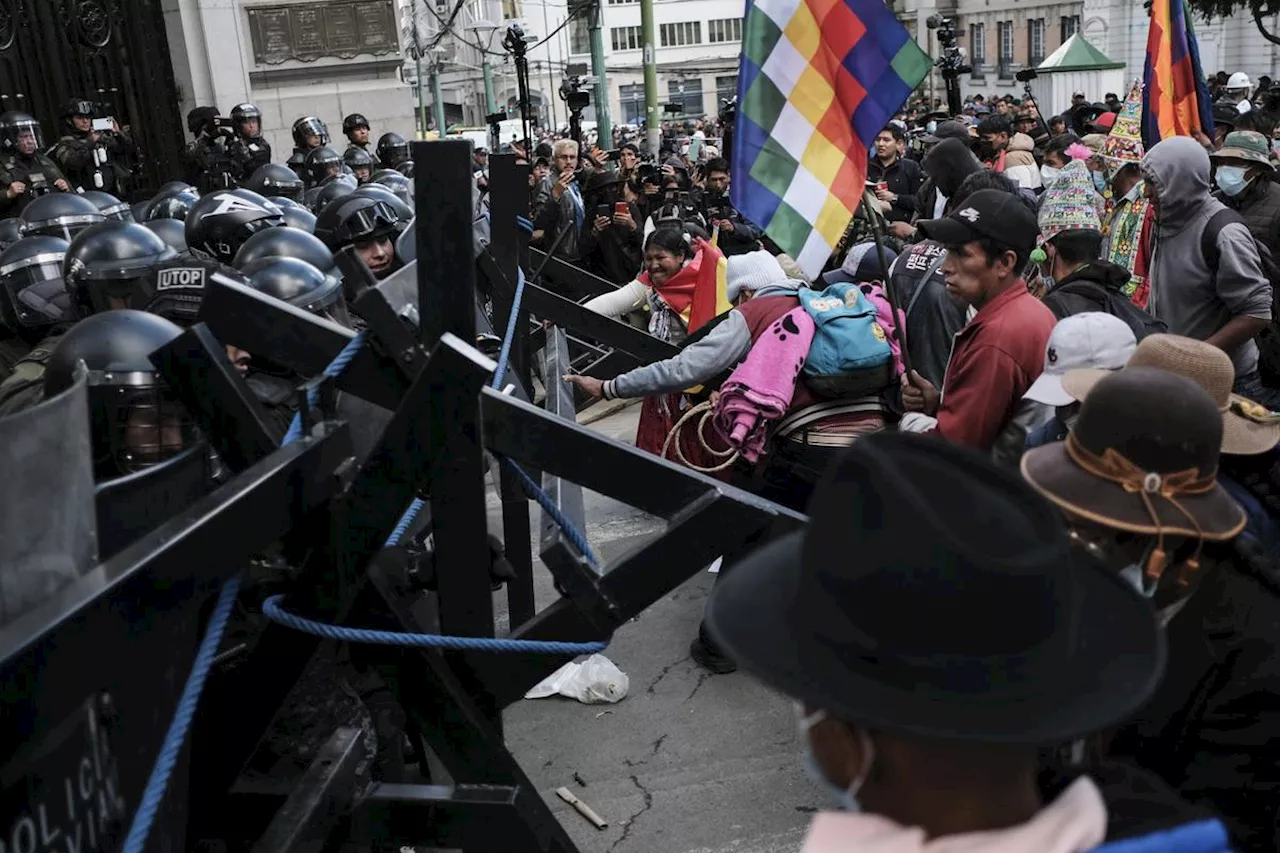 Bolivie: Tensions mounting between Evo Morales supporters and police