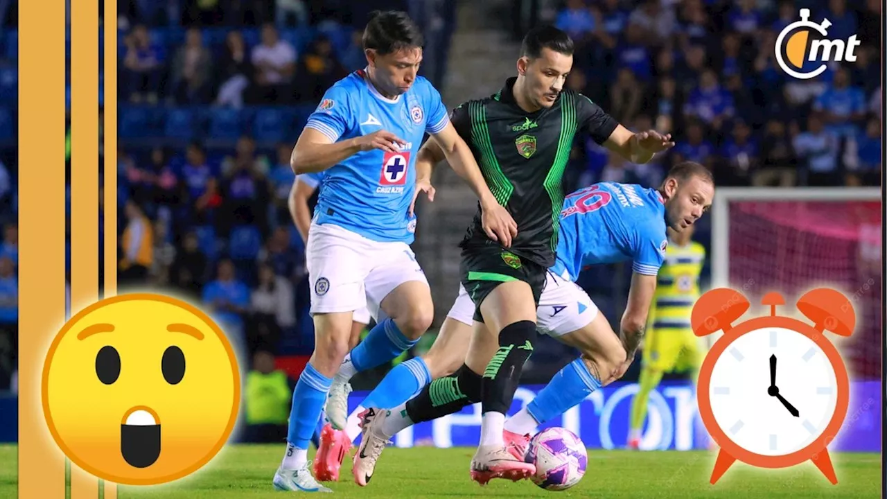 FC Juárez vs Cruz Azul: Cambio de horario para el encuentro