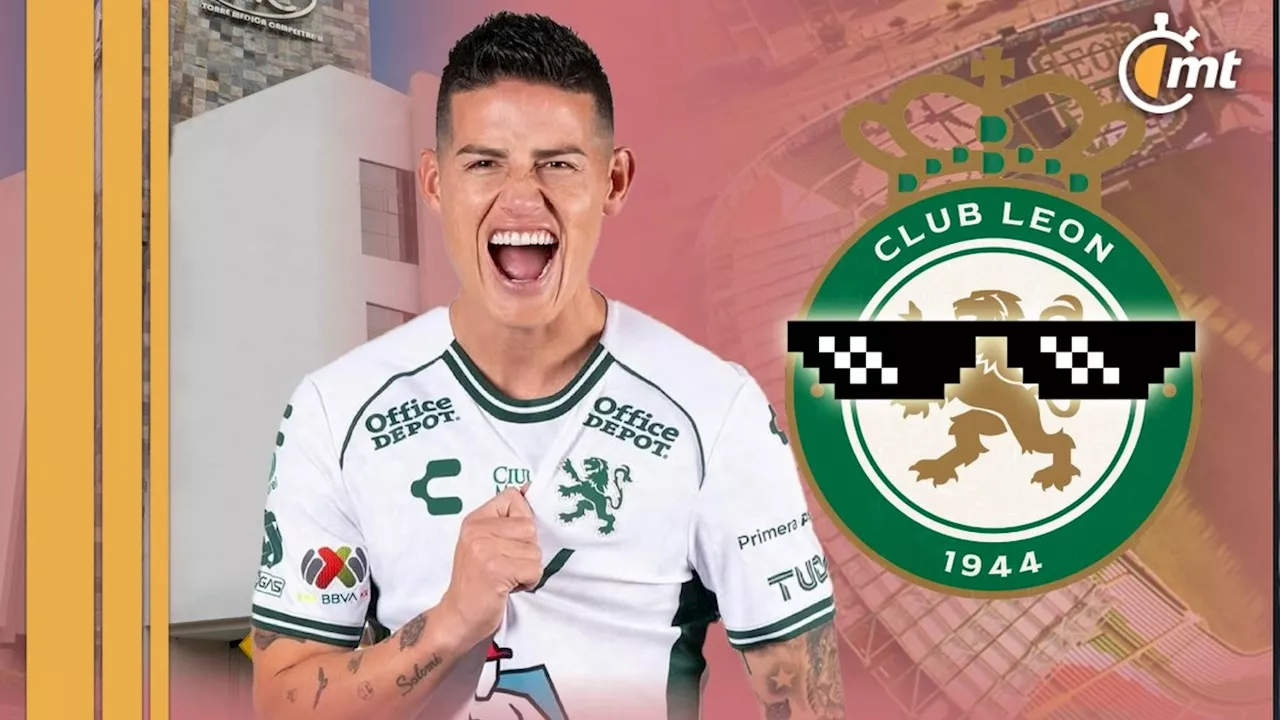 James Rodríguez llega al Club León y genera polémica por patrocinadores