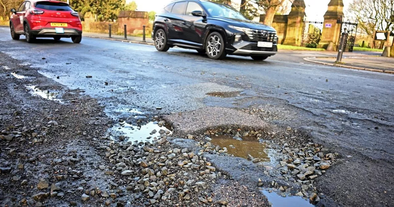 UK Drivers Face Record £579 Million Pothole Repair Bill