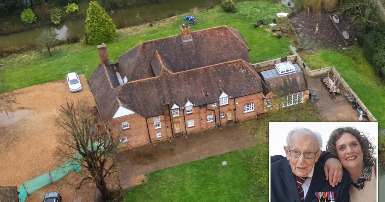 Captain Tom's family slash price of £2,250,000 mansion and take him off listing