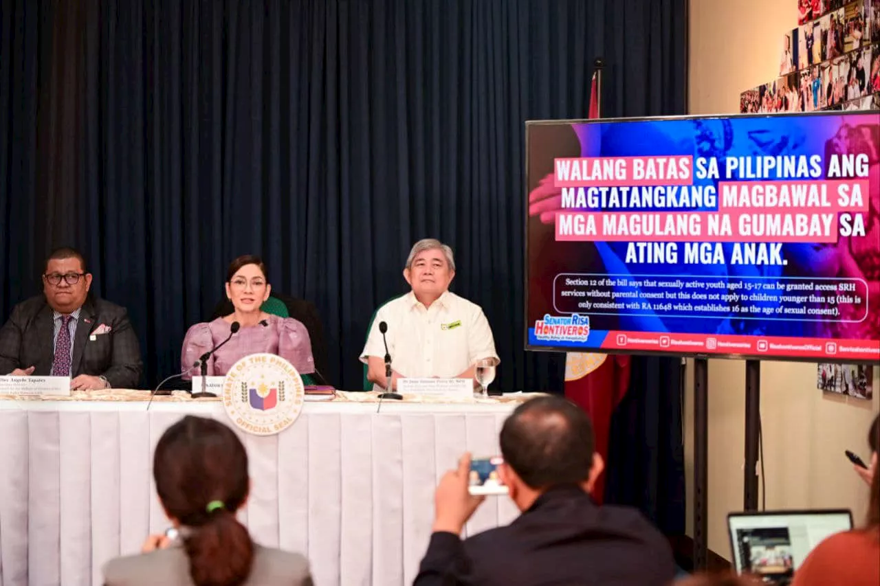 Senator Hontiveros Condemns Disinformation Against Adolescent Pregnancy Bill