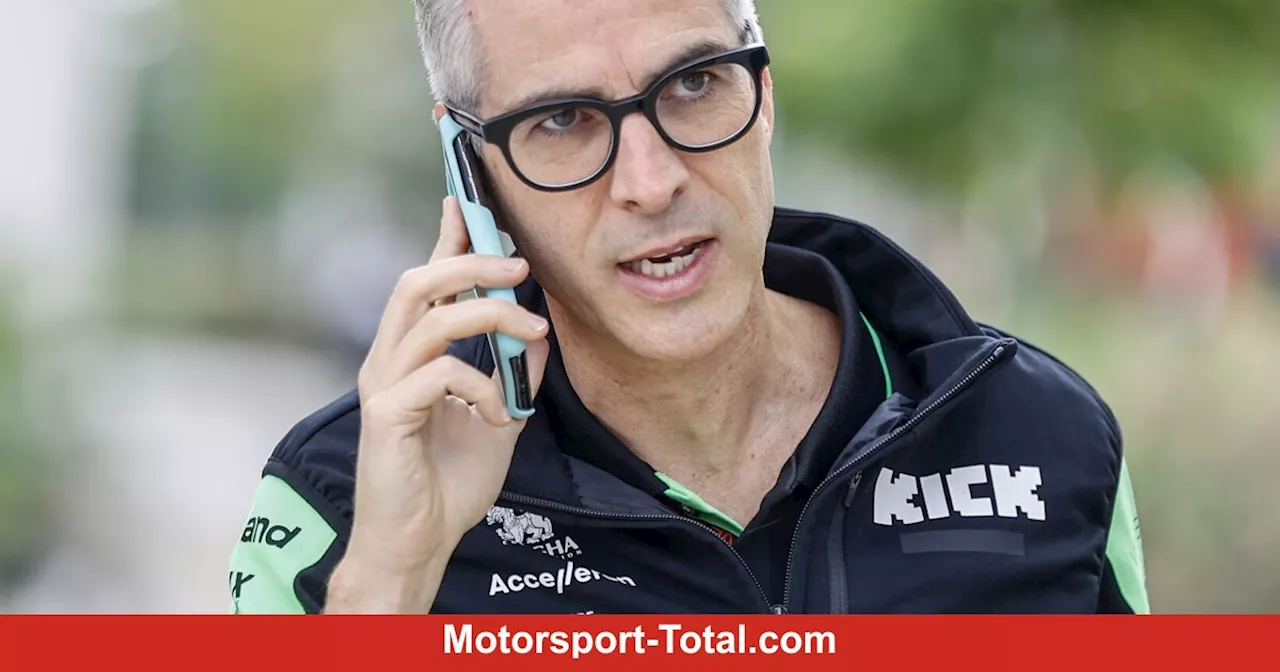 Sauber verabschiedet sich von Teamrepräsentant Alessandro Alunni Bravi