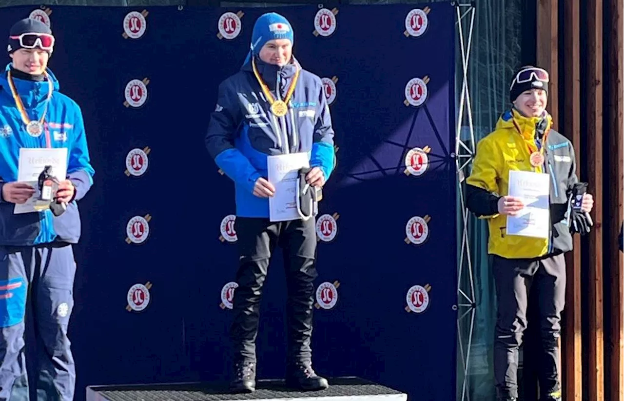 Alexander Buschek siegt beim Deutschlandpokal im Skilanglauf