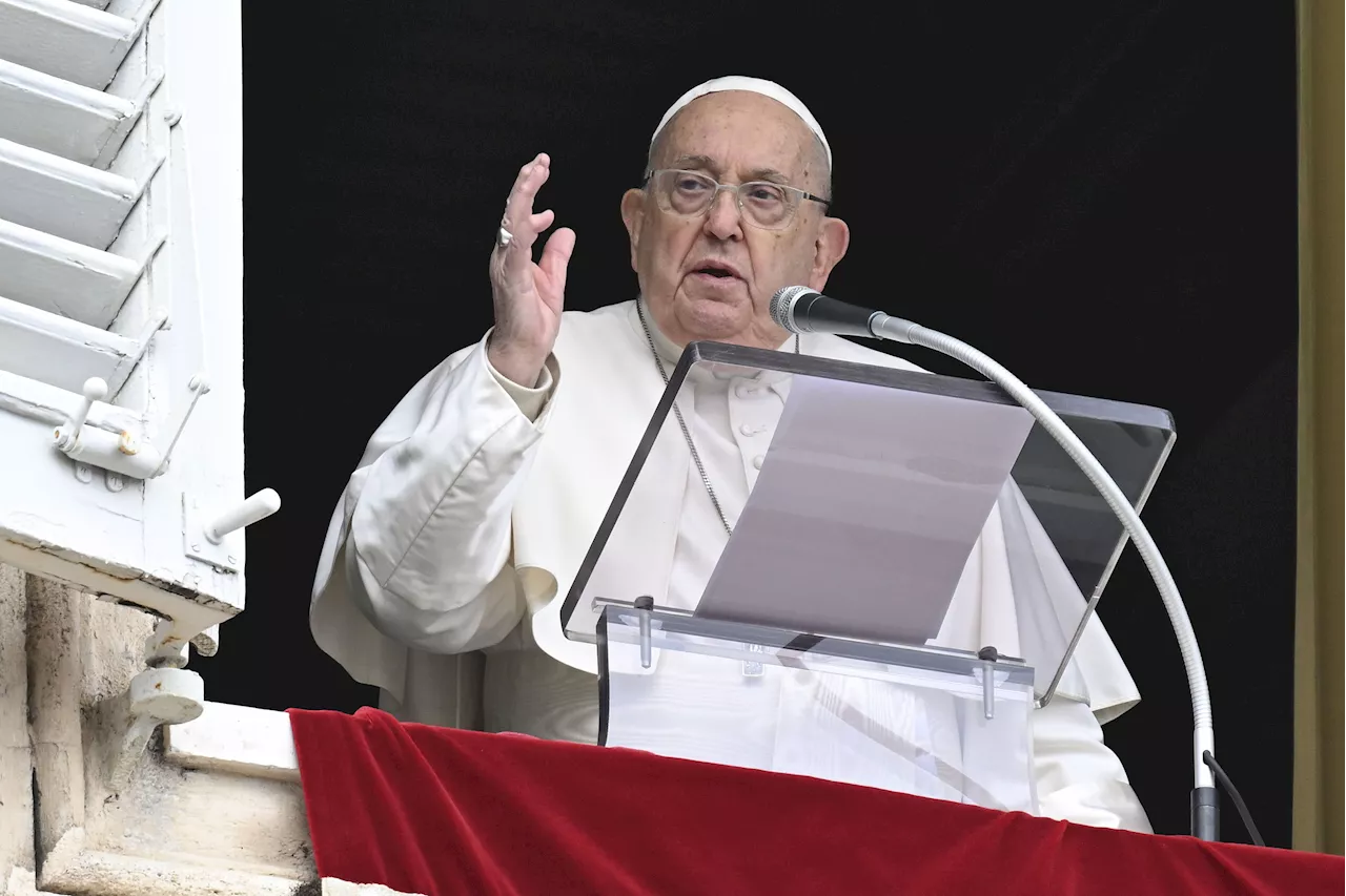 Pope Francis Condemns Israel's War in Palestine and Calls for Protection of Christians