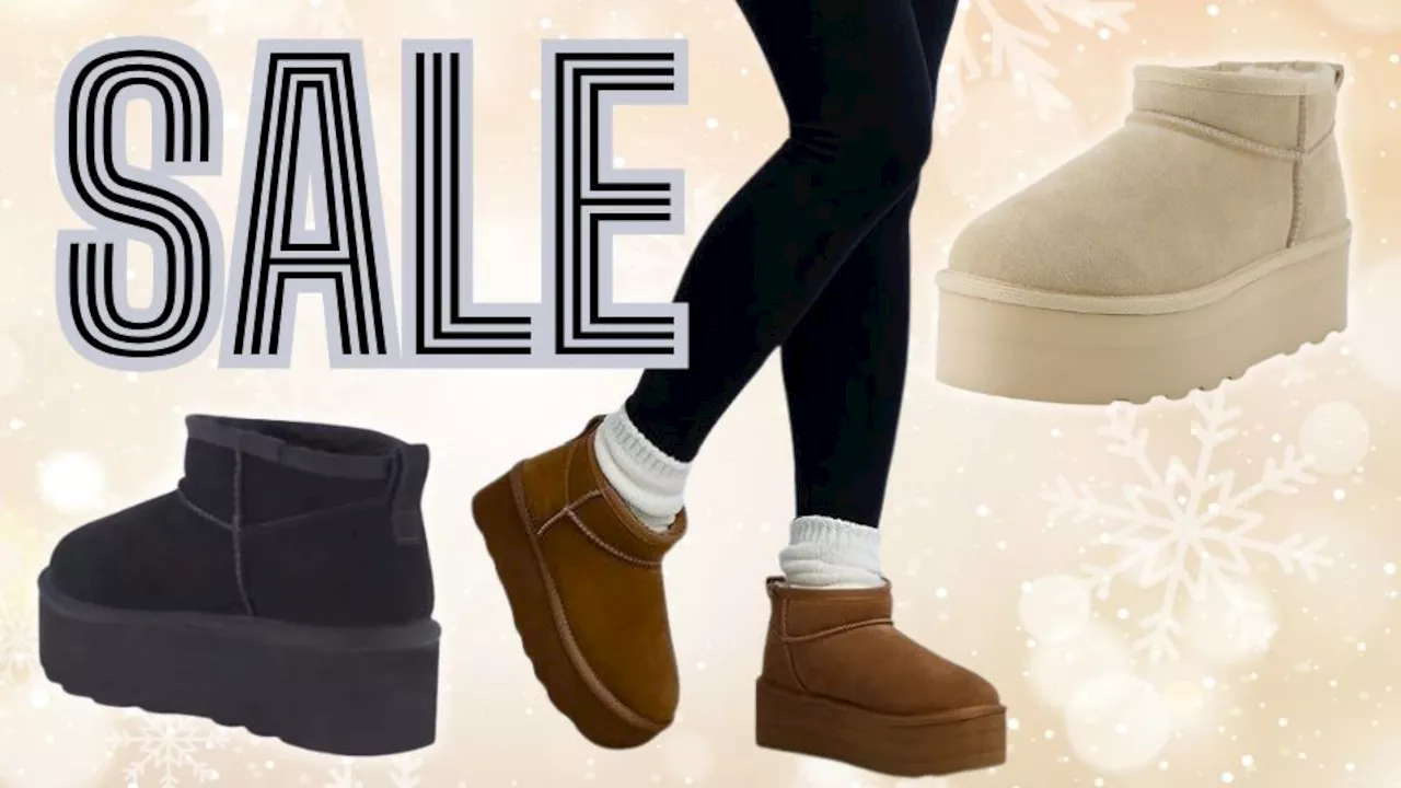 Amazon's Platform Ankle Boots: A Budget-Friendly UGG Alternative