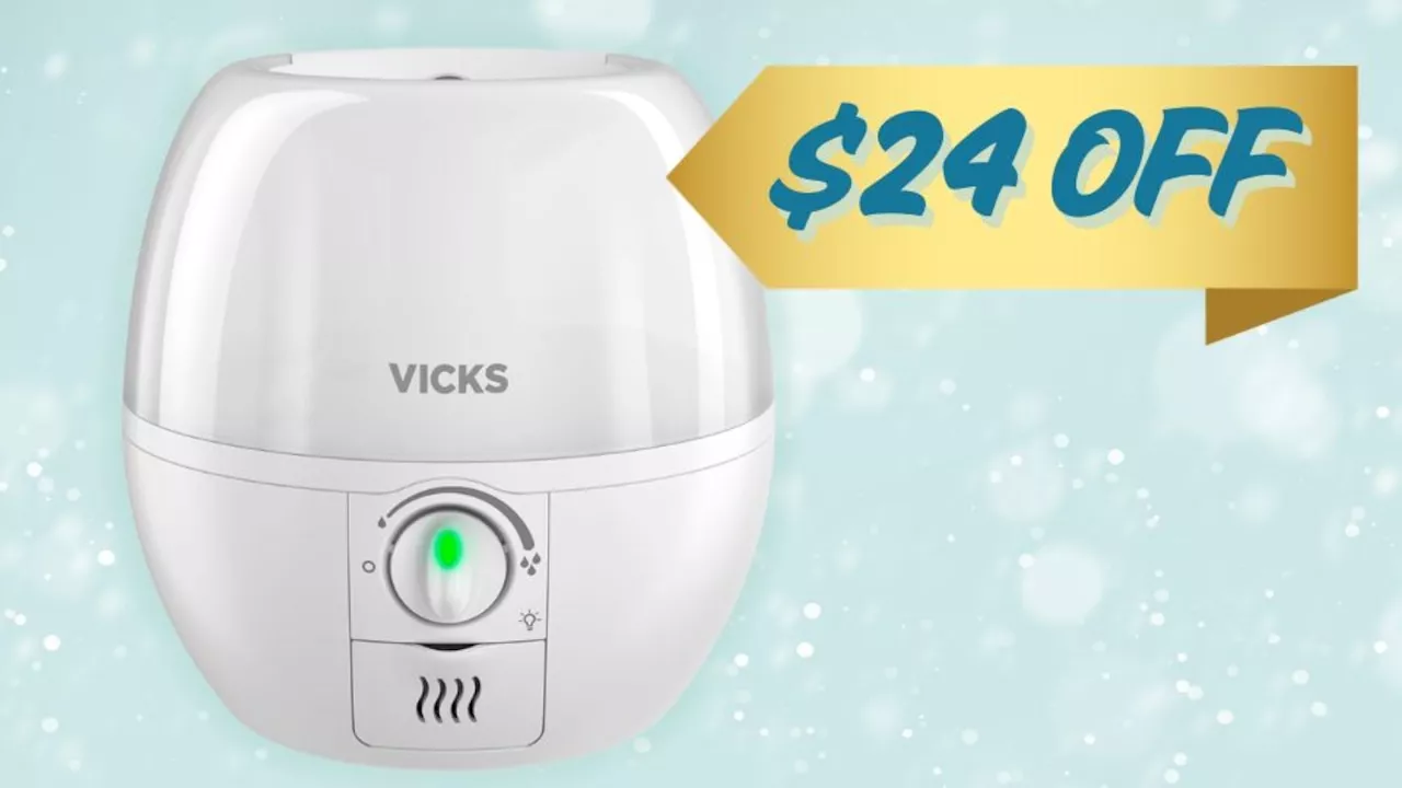 This Popular Vicks Humidifier is on Sale for Almost Half Off at Amazon