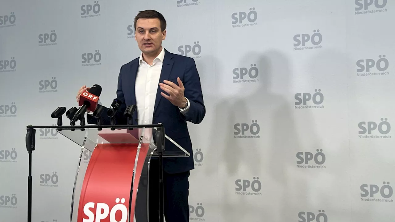 SPÖ NÖ-Chef Hergovich: ÖVP plant überall schwarz-blaue Koalitionen