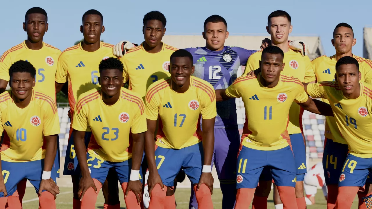 Colombia Sub-20 Presenta Lista para Sudamericano en Venezuela