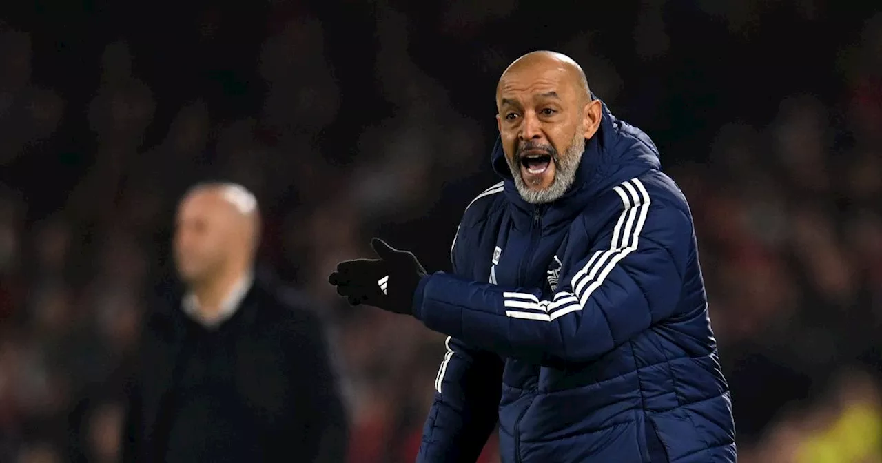 Nuno outlines Nottingham Forest 'lesson' after Liverpool draw