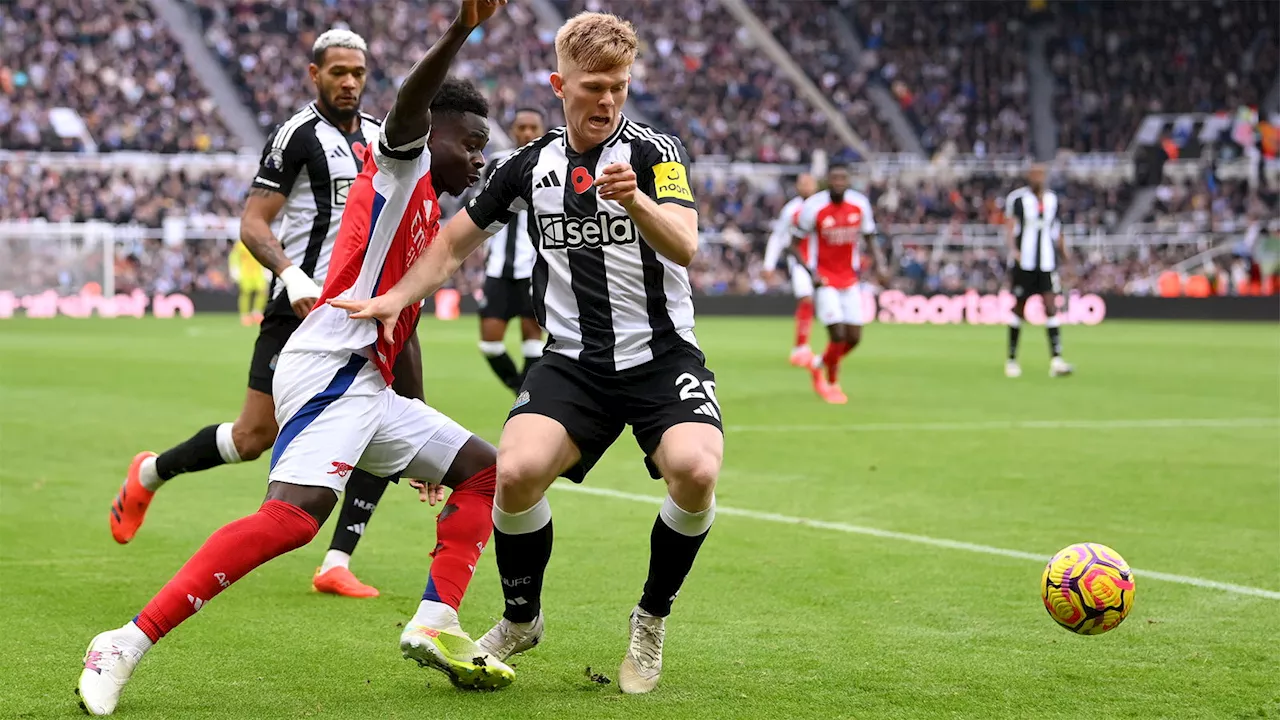 Newcastle United could make summer move for Bukayo Saka and William Saliba from fading Arsenal