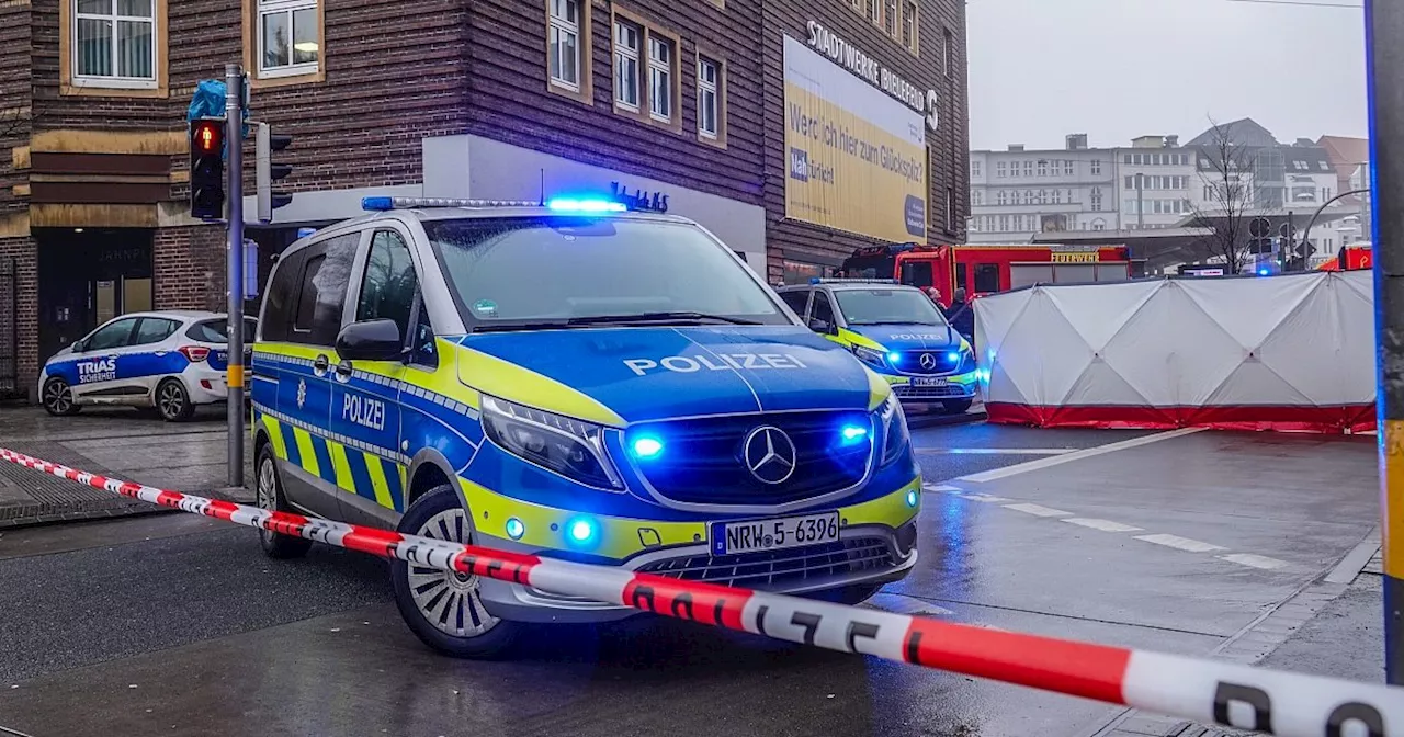 Notarzteinsatz in Bielefeld: Jahnplatz nach Sperrung wieder frei