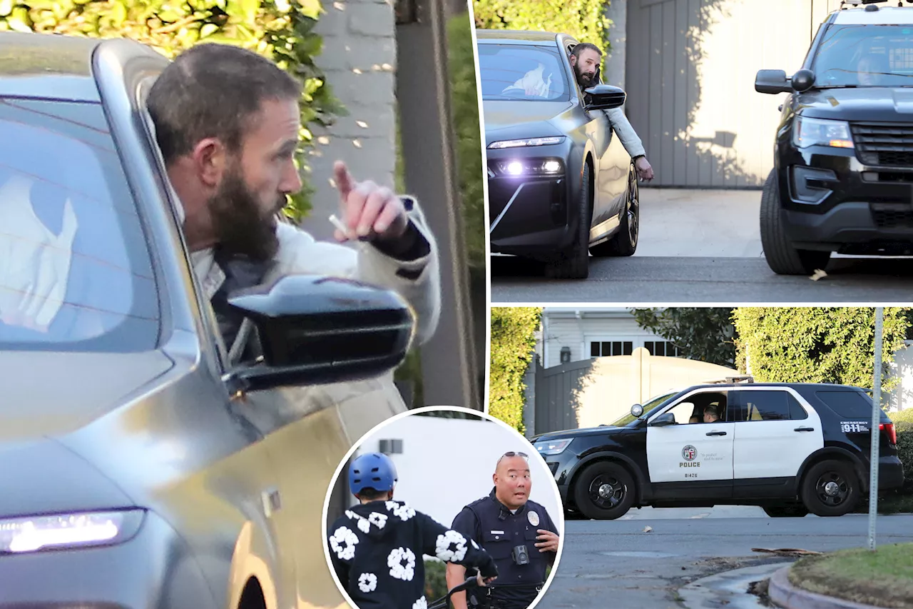 Ben Affleck Speaks With Police After Neighbors Complain About Security