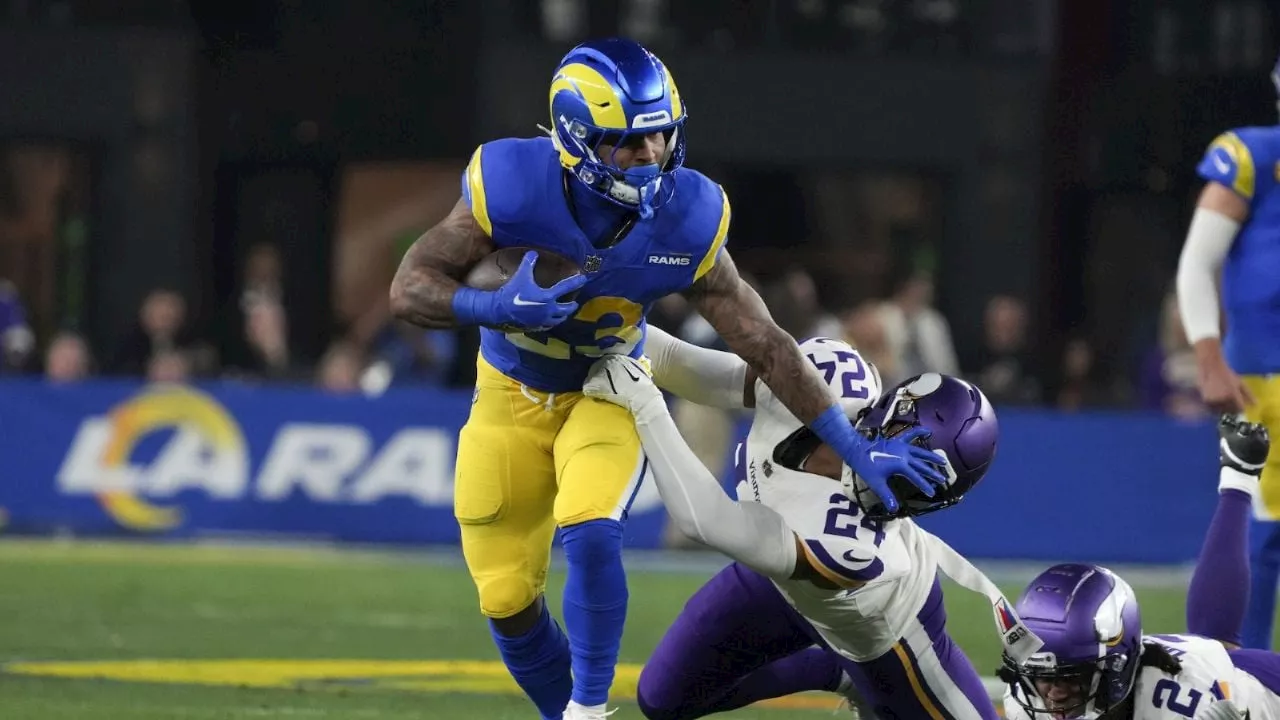 Rams derrotan a Vikings en playoffs tras traslado por incendios