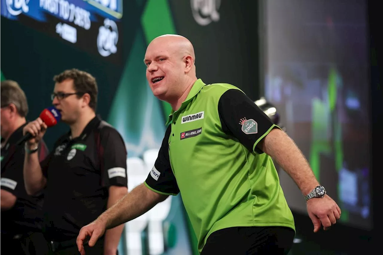 Darts: Luke Humphries mit verrückter Geschichte über Michael van Gerwen und Vincent van der Voort