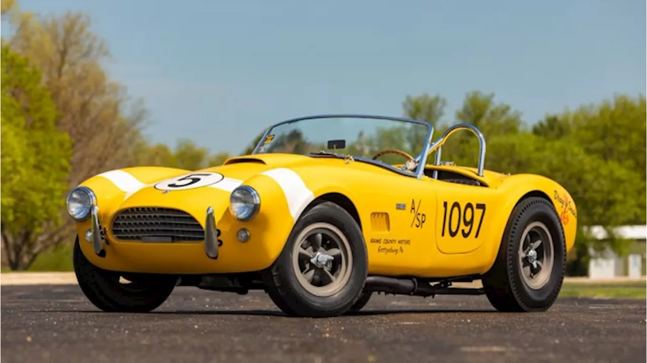 Rare 1964 Shelby Cobra Dragonsnake Heads to Auction