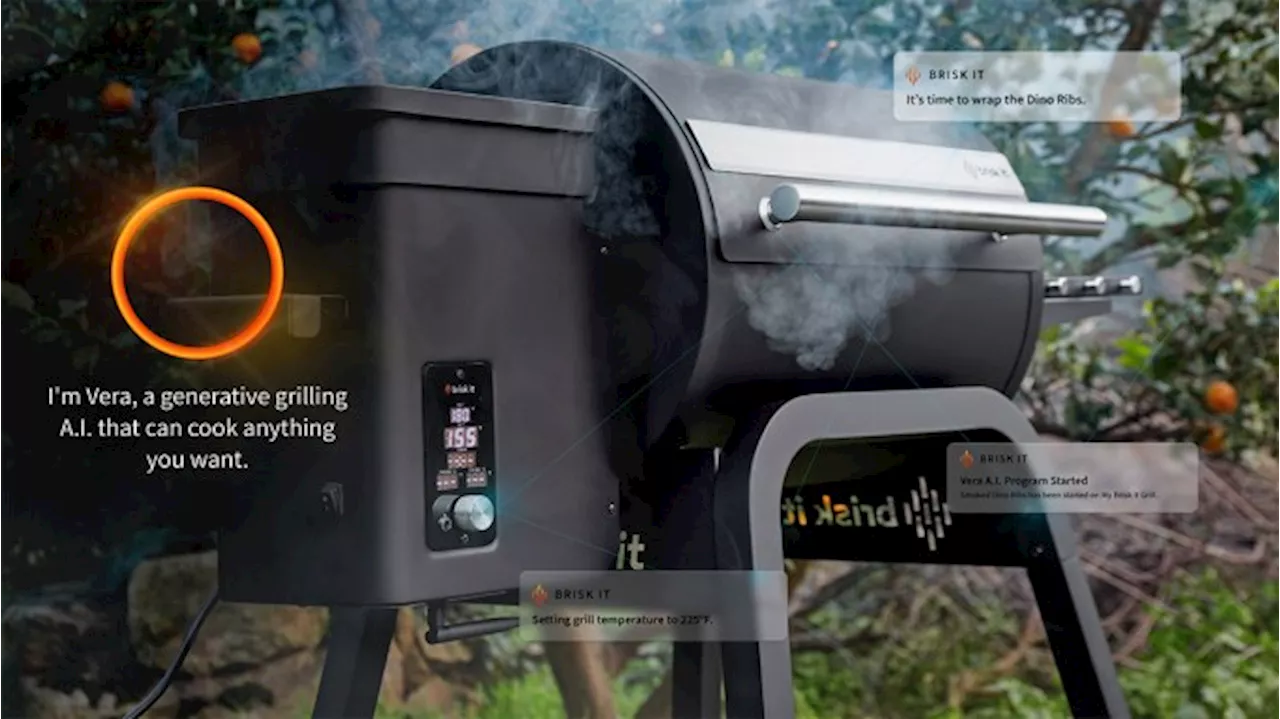 This Smart Grill Uses AI to Automate Cooking and Make Personalized Recipes