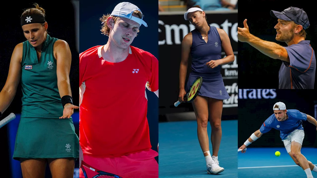 Plus de Belges à l’Australian Open : le pire Grand Chelem depuis plus de dix ans