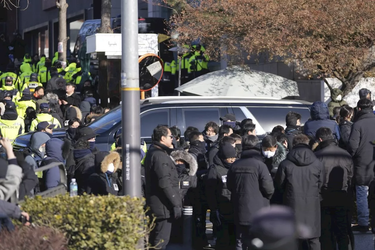 Impeached South Korean President Yoon Suk Yeol Detained by Law Enforcement