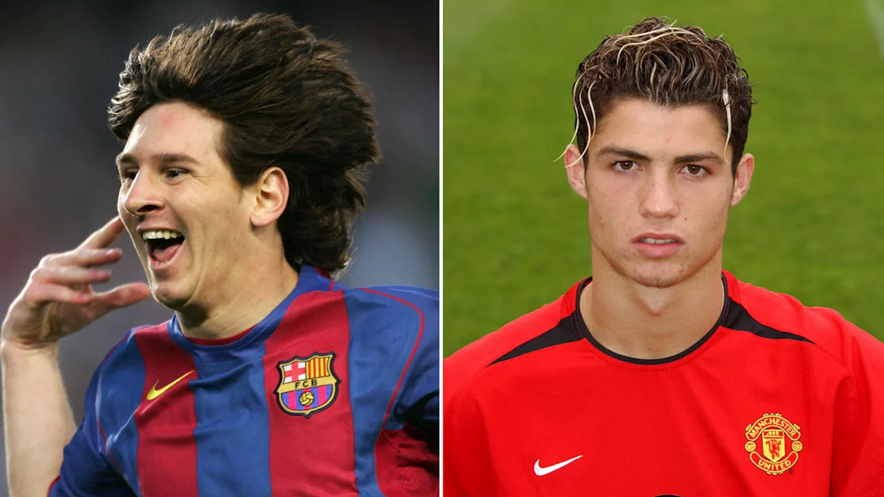 Lionel Messi and Cristiano Ronaldo's first ever payslips revealed as staggeringly low salaries resurface