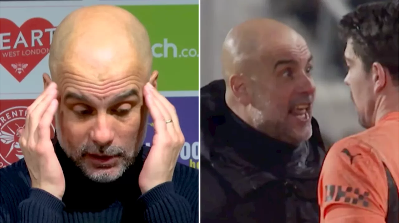 Pep Guardiola Reveals What He Said to Stefan Ortega After Brentford Exchange