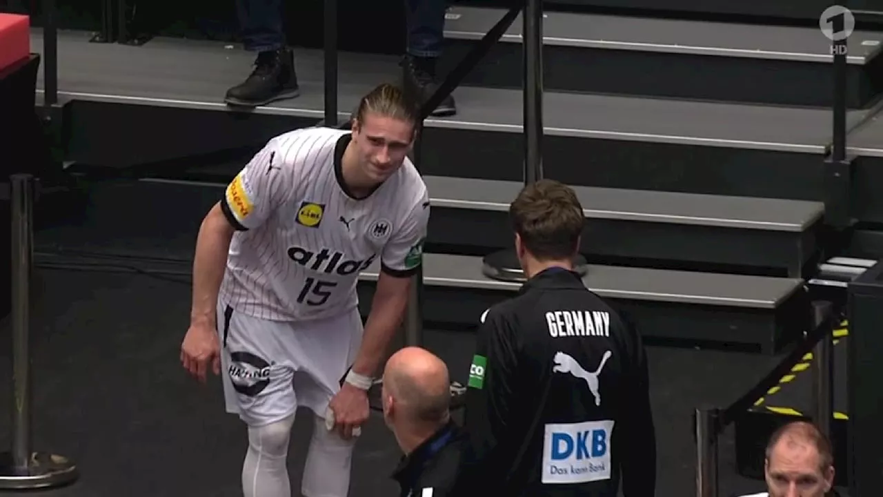 Handball-WM: Sorgen um DHB-Star Juri Knorr trüben deutschen Auftaktsieg