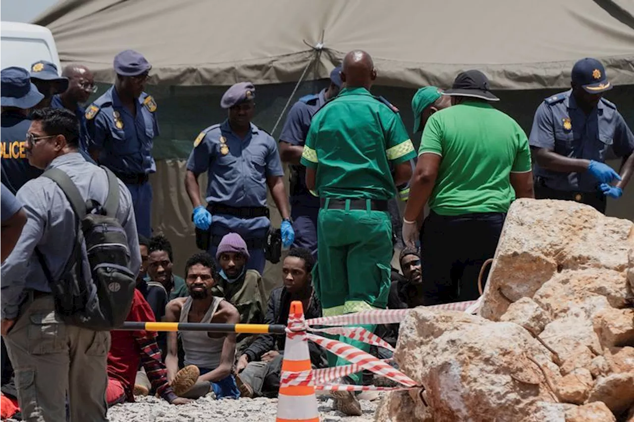 South Africa accused of 'horrific' crackdown as 78 corpses pulled from illegal mine