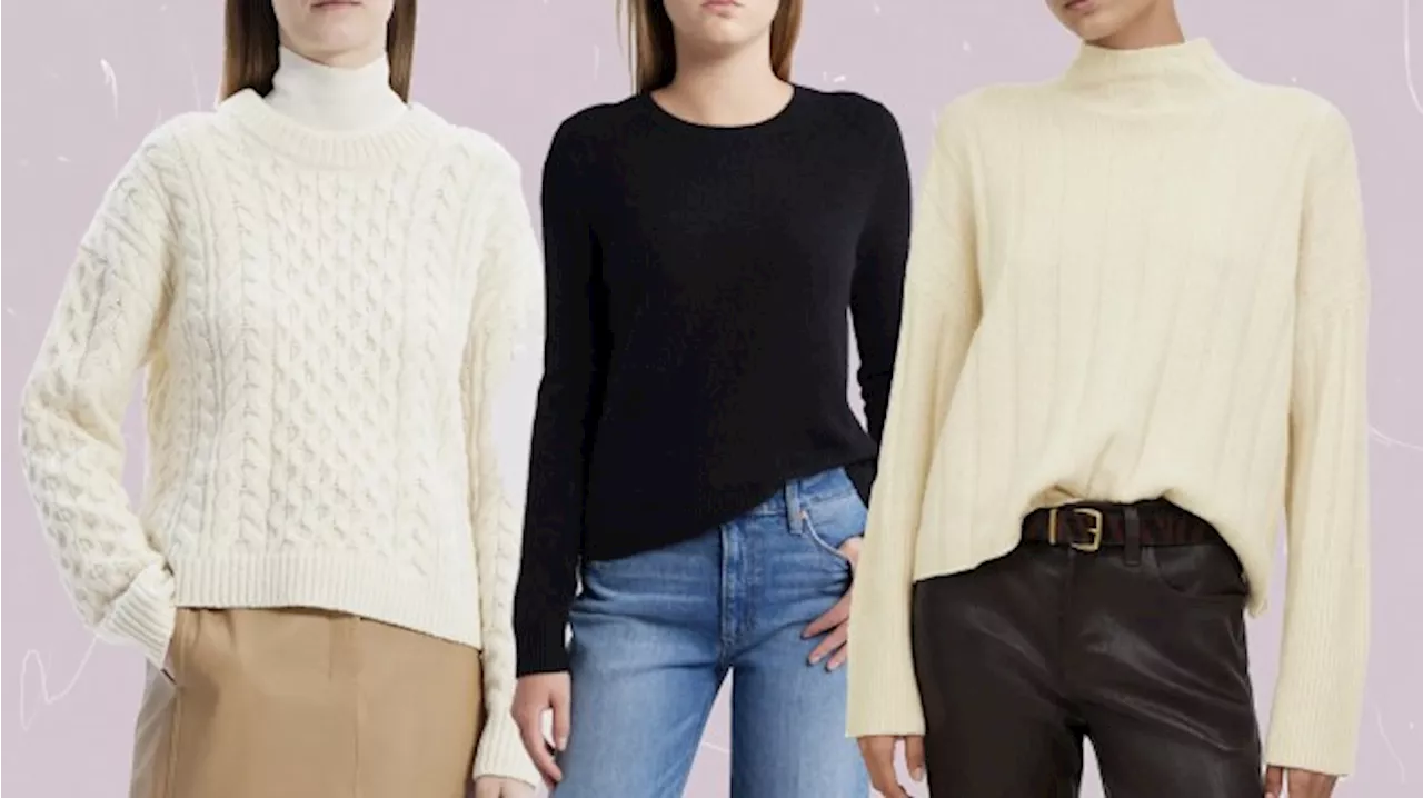 Nordstrom's Cashmere Sale Offers Luxe Pieces at Surprisingly Affordable Prices