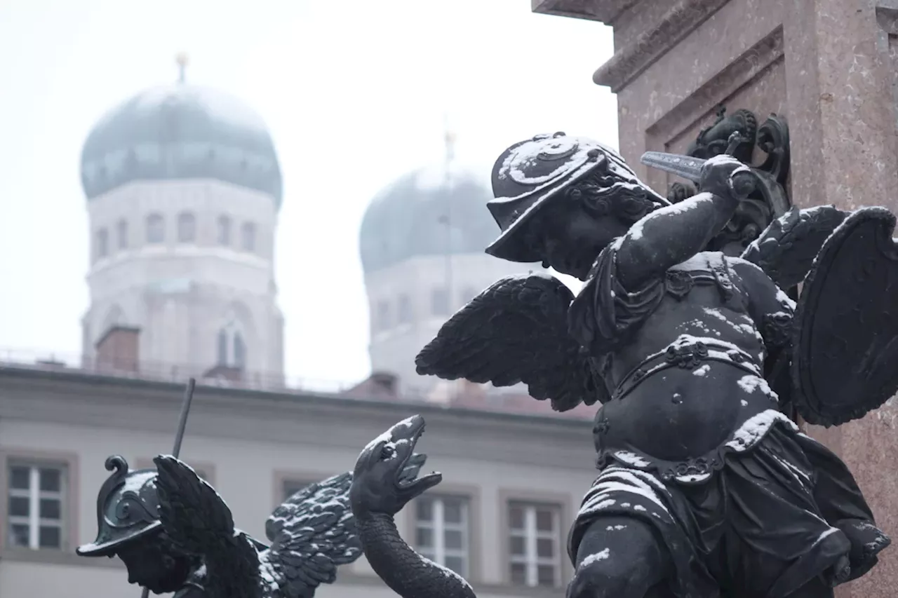 Schnee und Glätte in München: Der Winter ist zurück