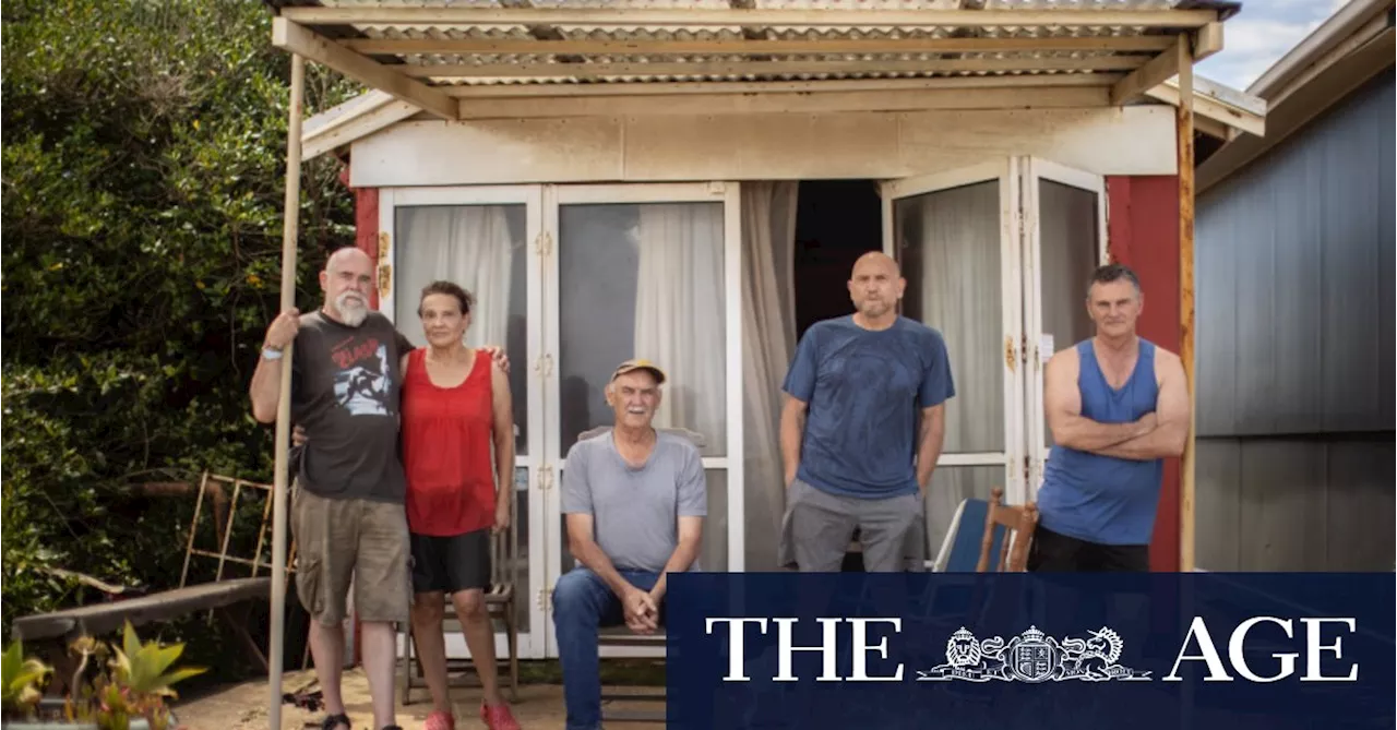 No sand, swimming or running water: The modest bayside beach sheds with a quiet cult following