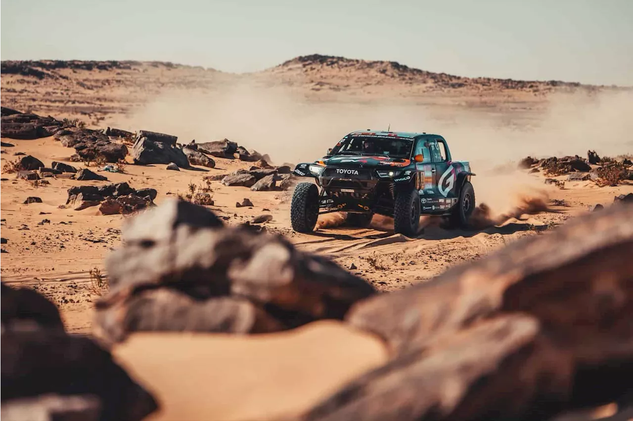 Al Rajhi takes lead as TGR’s Lategan falls to second in Dakar 2025