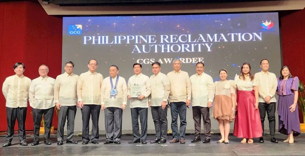 Philippine Reclamation Authority Recognized for Excellence in Corporate Governance