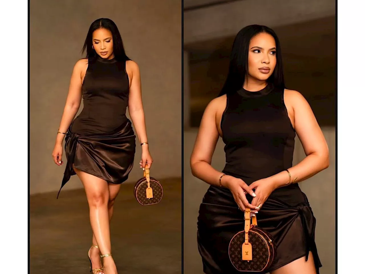 Thuli Phongolo Trends with R85k Louis Vuitton Handbag, Fans Joke It Belongs to DJ Maphorisa