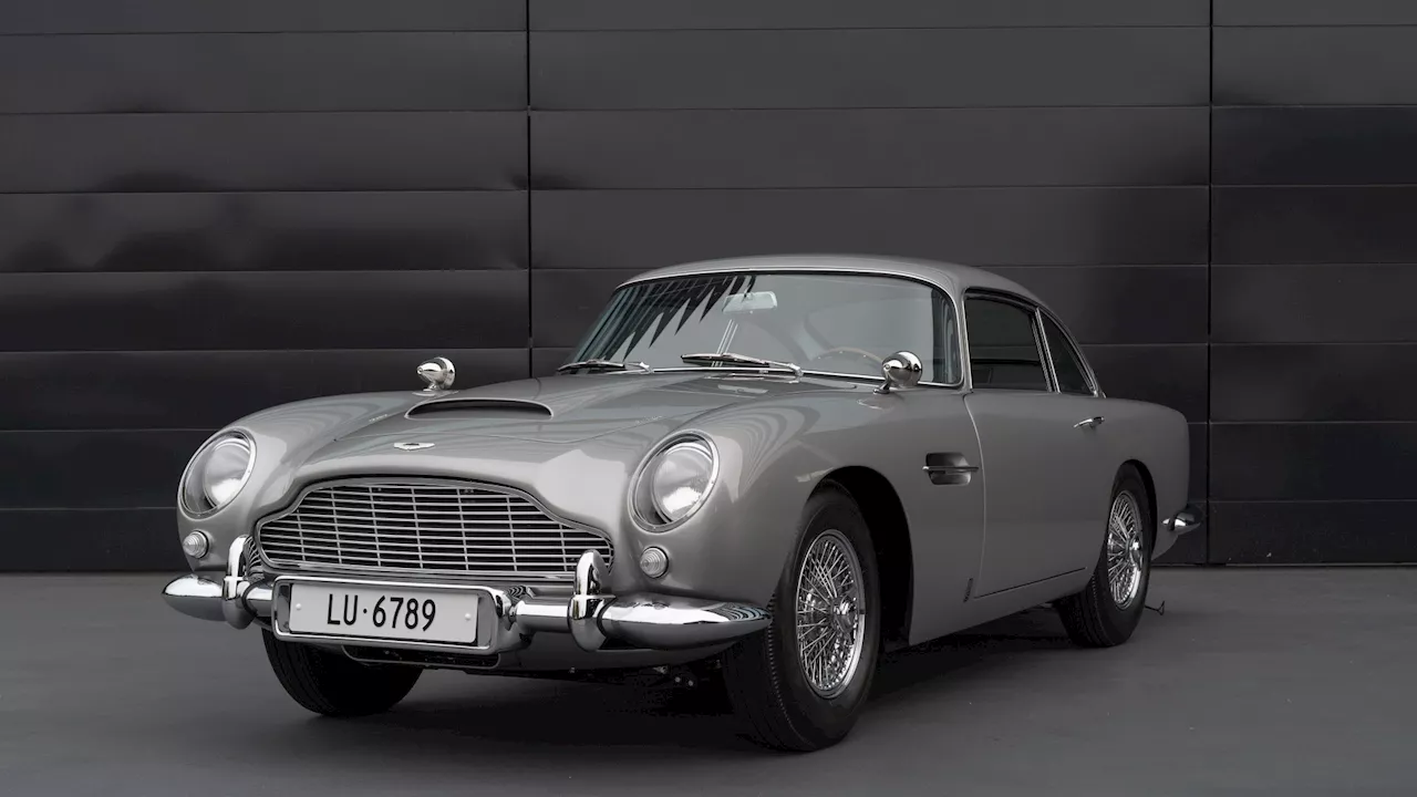 James Bond's Aston Martin DB5 Goes Up for Sale at £3.3 Million