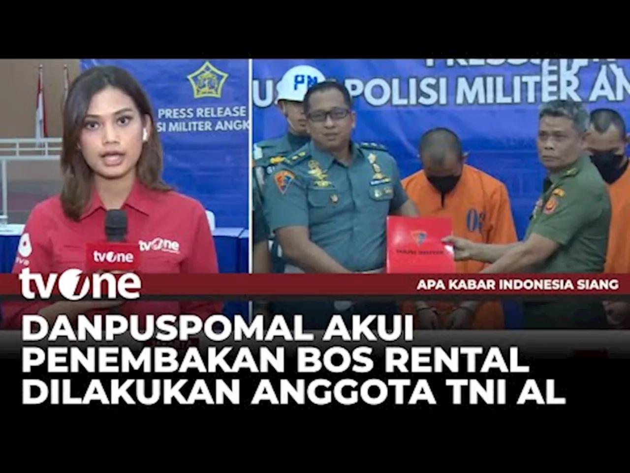 Oknum TNI AL yang Tembak Bos Rental Terjerat Pasal Berlapis