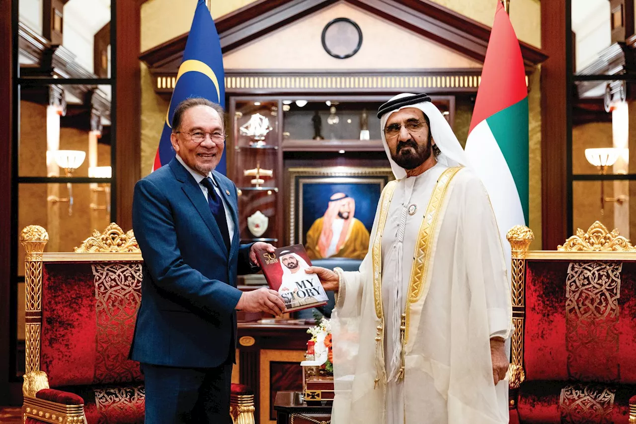 Anwar and UAE's Sheikh Mohammed Strengthen Bilateral Ties