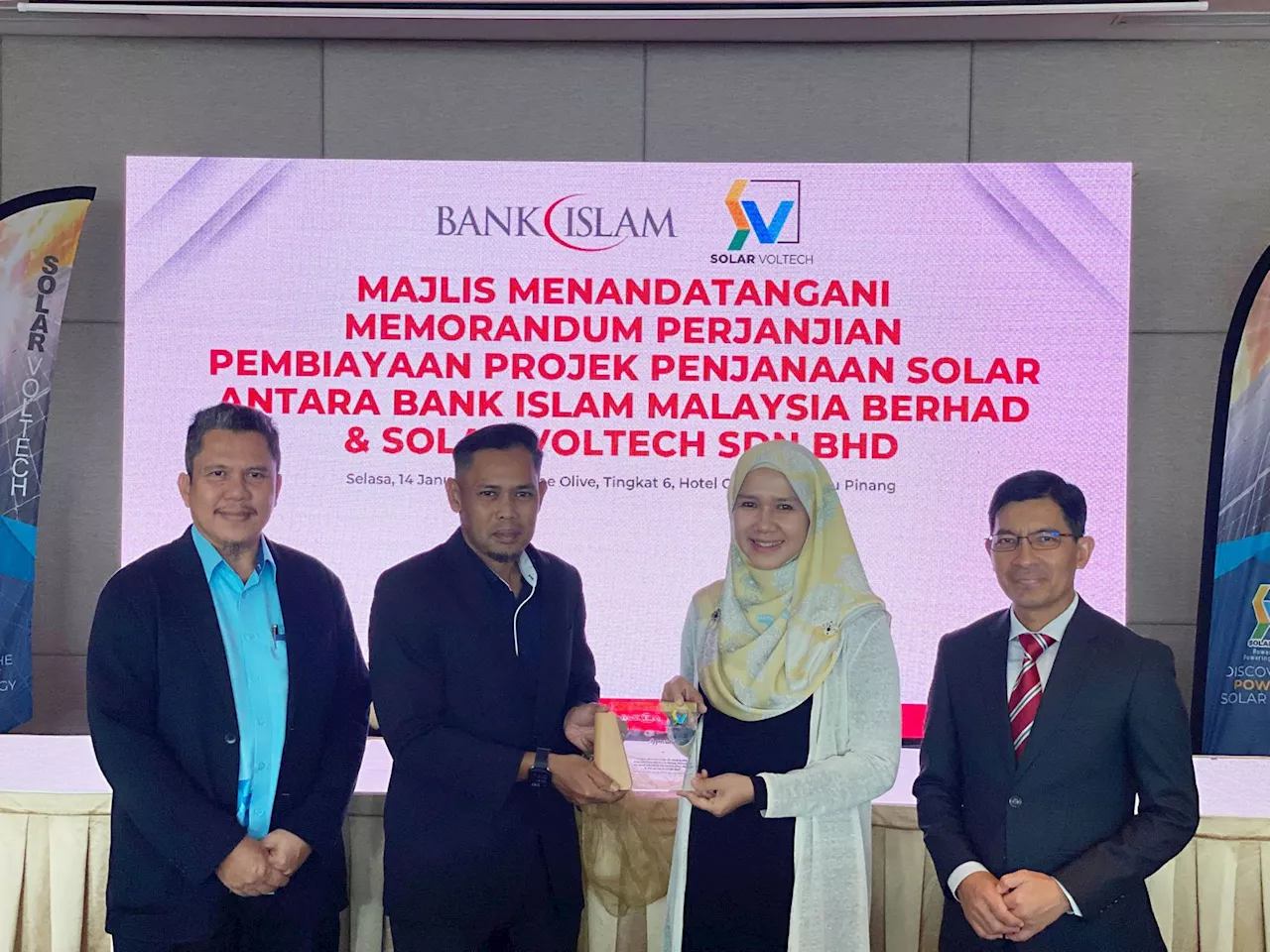 Bank Islam biayai RM105.2 juta projek solar di Pulau Pinang