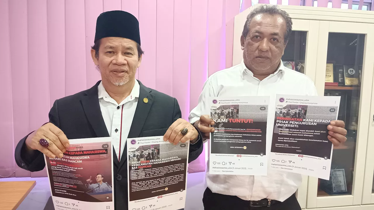 KKUUiTM gesa UMNOSiswa UiTM tarik balik kenyataan