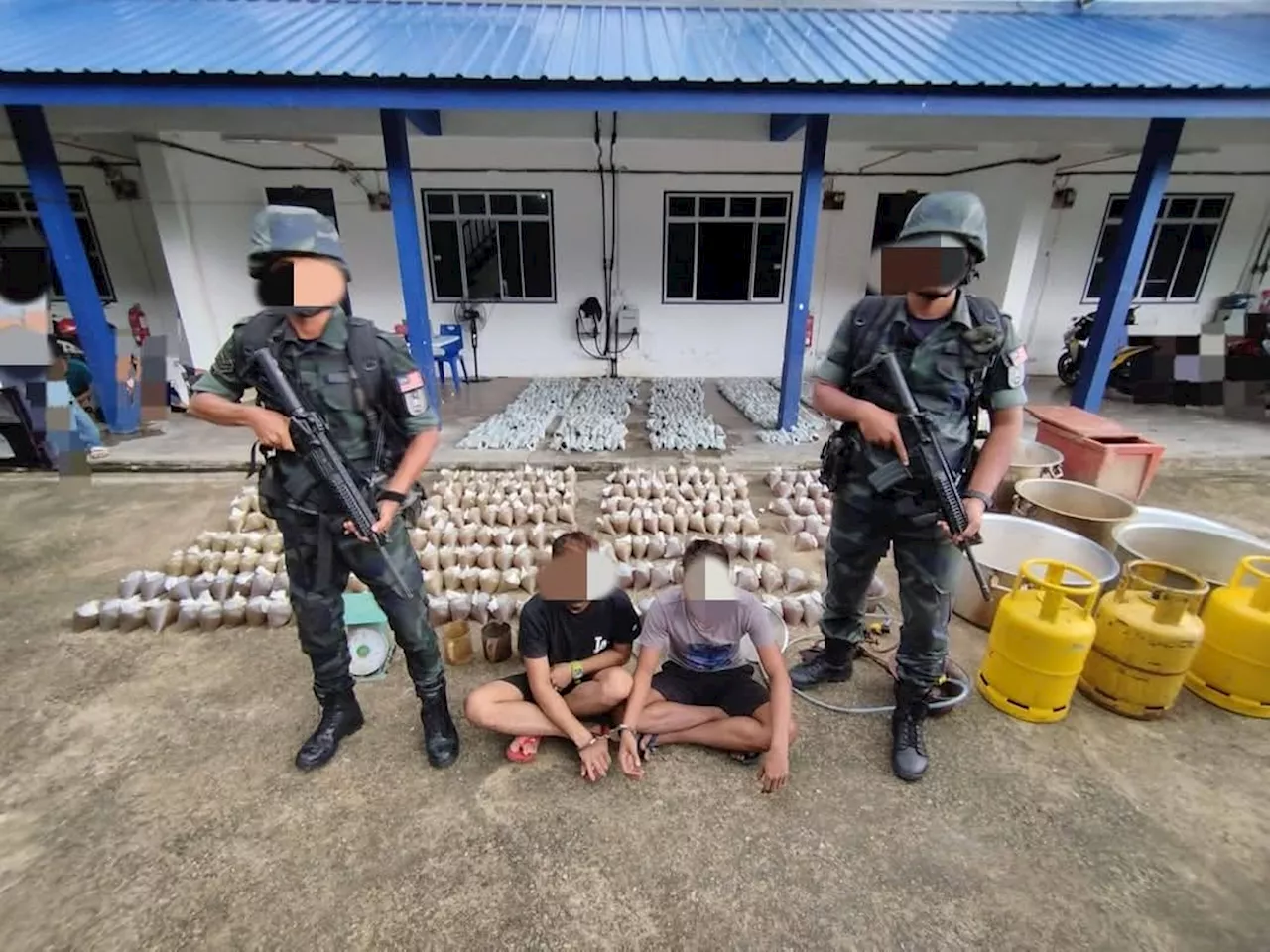 PGA Raids Ketum Water 'Laboratory' in Pasir Mas, Arrests Two