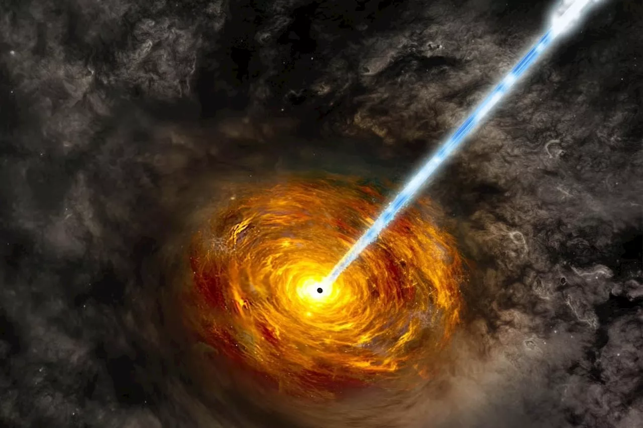 Early Quasar Provides Clues to the End of the Dark Ages